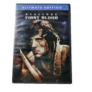 First Blood DVD 1982 Movie Action Suspense Sylvester Stallone R